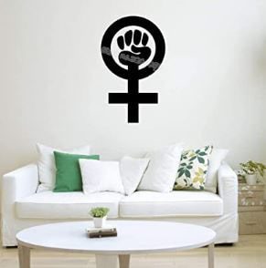 oferta decoraciones feministas