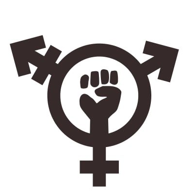 simbolo trans feminista