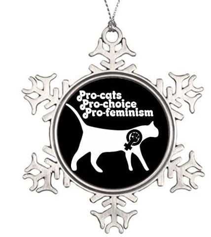 ofertas de adornos de navidad feminismo