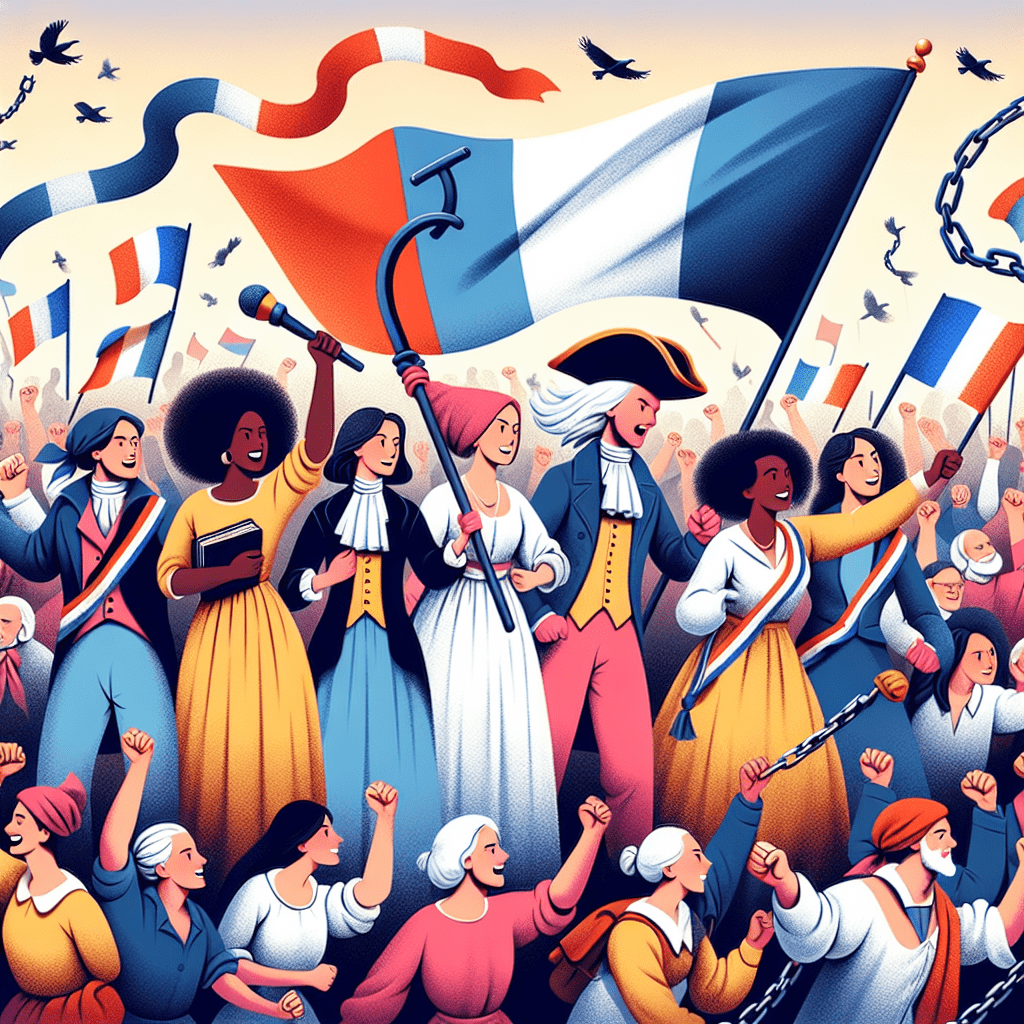 mujeres revolucionarias en la Revolución Francesa