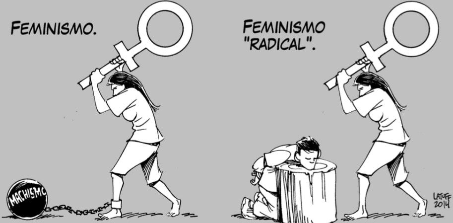 argumentos en contra del feminismo radical